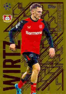 2024-25 Topps Match Attax UCC #GE08 Golden Edge Florian Wirtz