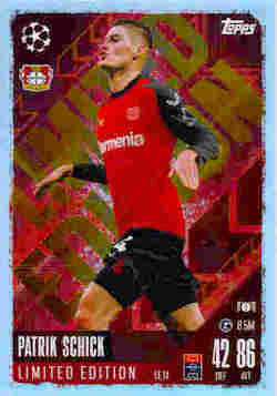 2024-25 Topps Match Attax UCC #LE14 Limited Edition Patrik Schick