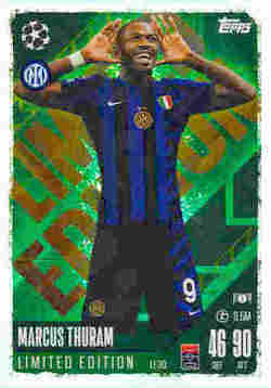 2024-25 Topps Match Attax UCC #LE20 Limited Edition Marcus Thuram