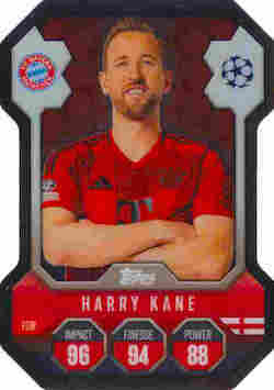 2024-25 Topps Match Attax UCC #SH11 Chrome Pro Elite Shield Harry Kane