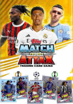 2024-25 Topps Match Attax UCC Complete 18 Card Set Vintage Vibes