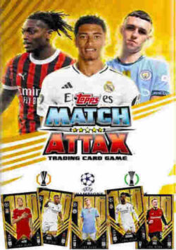 2024-25 Topps Match Attax UCC Complete 9 Card Set Club 100