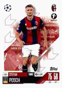 2024-25 Topps UCC Match Attax 1st Edition #338 Stefan Posch