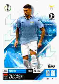 2024-25 Topps UCC Match Attax 1st Edition #368 Mattia Zaccagni