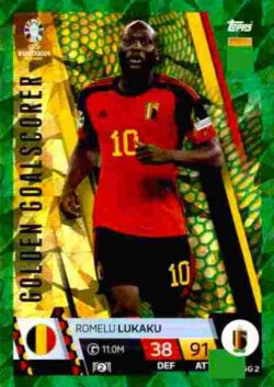 2024 Topps Match Attax UEFA Euro 2024 #GG02 Goalscorer Green Romelu Lukaku