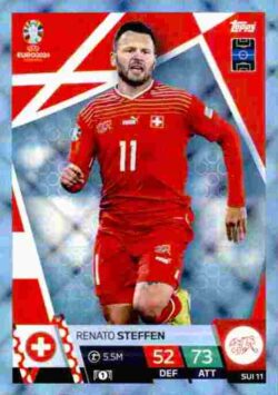 2024 Topps Match Attax UEFA Euro 2024 #SUI11 Parallel Renato Steffen