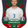 2024 Topps Match Attax UEFA Euro 2024 #SC4 Chrome Pro Elite Shield Federico Dimarco