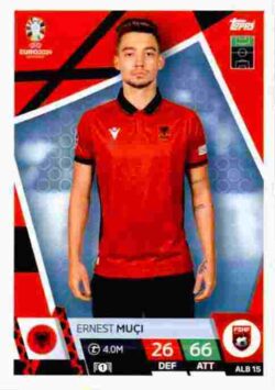 2024 Topps Match Attax UEFA Euro 2024 #ALB15 Ernest Muci