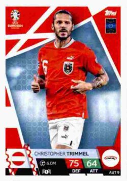 2024 Topps Match Attax UEFA Euro 2024 #AUT09 Christopher Trimmel