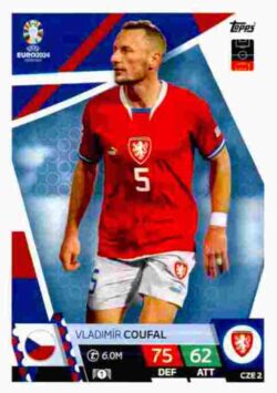 2024 Topps Match Attax UEFA Euro 2024 #CZE02 Vladimir Coufal