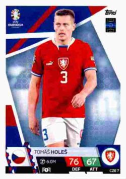 2024 Topps Match Attax UEFA Euro 2024 #CZE07 Tomas Holes