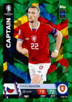 2024 Topps Match Attax UEFA Euro 2024 #CZE10 Parallel Tomas Soucek