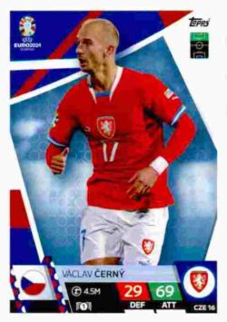 2024 Topps Match Attax UEFA Euro 2024 #CZE16 Vaclav Cerny