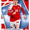 2024 Topps Match Attax UEFA Euro 2024 #DEN14 Mikkel Damsgaard