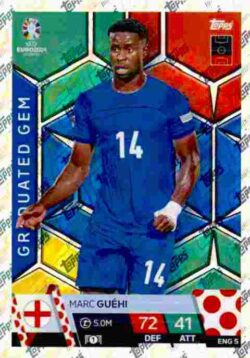 2024 Topps Match Attax UEFA Euro 2024 #ENG05 Marc Guéhi