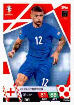 2024 Topps Match Attax UEFA Euro 2024 #ENG06 Kieran Trippier