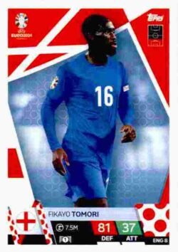 2024 Topps Match Attax UEFA Euro 2024 #ENG08 Fikayo Tomori