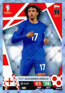 2024 Topps Match Attax UEFA Euro 2024 #ENG09 Parallel Trent Alexander-Arnold