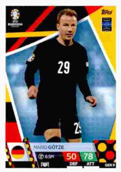 2024 Topps Match Attax UEFA Euro 2024 #GER09 Mario Götze