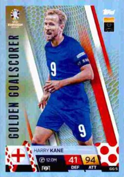 2024 Topps Match Attax UEFA Euro 2024 #GG05 Golden Goalscorer Harry Kane