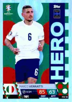 2024 Topps Match Attax UEFA Euro 2024 #ITA10 Marco Verratti