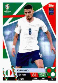 2024 Topps Match Attax UEFA Euro 2024 #ITA11 Jorginho