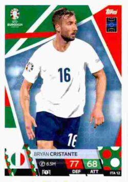 2024 Topps Match Attax UEFA Euro 2024 #ITA12 Bryan Cristante