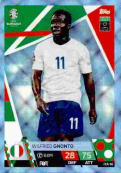 2024 Topps Match Attax UEFA Euro 2024 #ITA16 Parallel Wilfried Gnonto