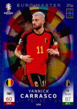 2024 Topps Match Attax UEFA Euro 2024 #LE06 Euro Master Limited Edition Yannick Carrasco