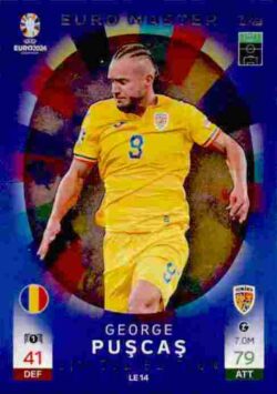 2024 Topps Match Attax UEFA Euro 2024 #LE14 Euro Master Limited Edition George Puscas