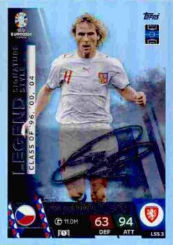 2024 Topps Match Attax UEFA Euro 2024 #LSS03 Legend Signature Style Pavel Nedved