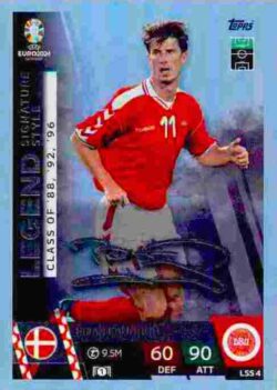 2024 Topps Match Attax UEFA Euro 2024 #LSS04 Legend Signature Style Brian Laudrup