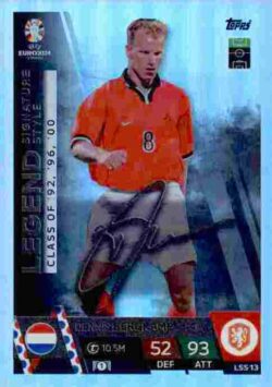 2024 Topps Match Attax UEFA Euro 2024 #LSS13 Legend Signature Style Dennis Bergkamp