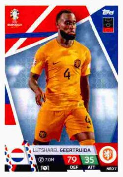 2024 Topps Match Attax UEFA Euro 2024 #NED07 Lutsharel Geertruida