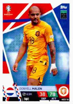 2024 Topps Match Attax UEFA Euro 2024 #NED16 Donyell Malen