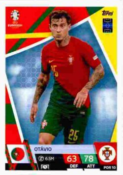 2024 Topps Match Attax UEFA Euro 2024 #POR10 Otavio