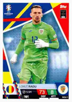 2024 Topps Match Attax UEFA Euro 2024 #ROM01 Lonut Radu