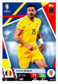 2024 Topps Match Attax UEFA Euro 2024 #ROM02 Andrei Burca