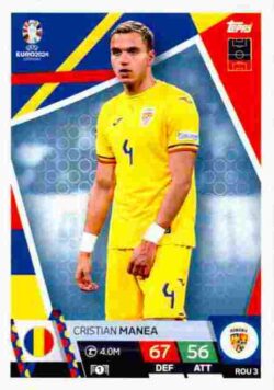 2024 Topps Match Attax UEFA Euro 2024 #ROM03 Cristian Manea