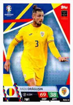 2024 Topps Match Attax UEFA Euro 2024 #ROM04 Radu Dragusin