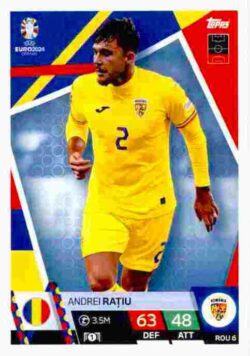 2024 Topps Match Attax UEFA Euro 2024 #ROM06 Andrei Ratiu