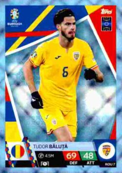 2024 Topps Match Attax UEFA Euro 2024 #ROM07 Parallel Tudor Baluta