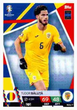 2024 Topps Match Attax UEFA Euro 2024 #ROM07 Tudor Baluta