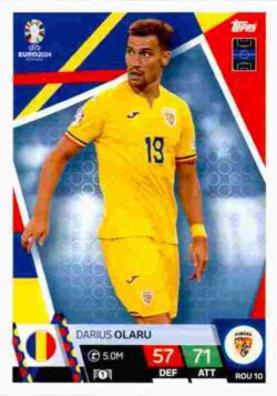 2024 Topps Match Attax UEFA Euro 2024 #ROM10 Darius Olaru