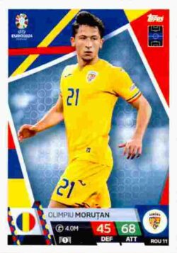 2024 Topps Match Attax UEFA Euro 2024 #ROM11 Olimpiu Morutan