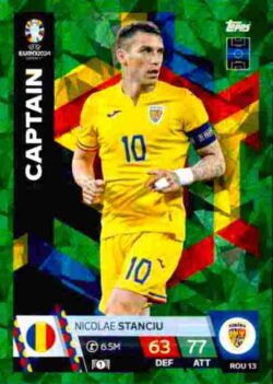 2024 Topps Match Attax UEFA Euro 2024 #ROM13 Parallel Nicolae Stanciu