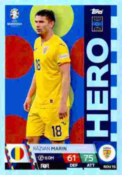 2024 Topps Match Attax UEFA Euro 2024 #ROM15 Razvan Marin