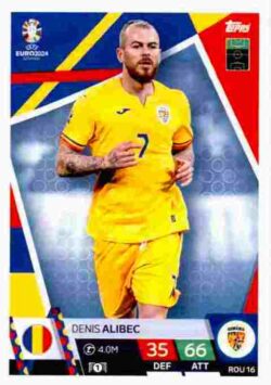 2024 Topps Match Attax UEFA Euro 2024 #ROM16 Denis Alibec