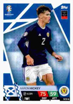 2024 Topps Match Attax UEFA Euro 2024 #SCO06 Aaron Hickey