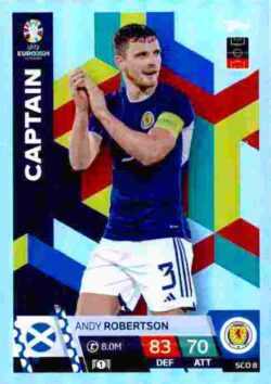 2024 Topps Match Attax UEFA Euro 2024 #SCO08 Andy Robertson